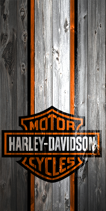 CUSTOM VINYL Cornhole Board DECAL/ Harley Davidson wood_badge