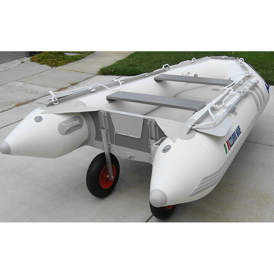 Inflatable Boat Transom Launching Wheel For Inflatable Dinghy Yacht