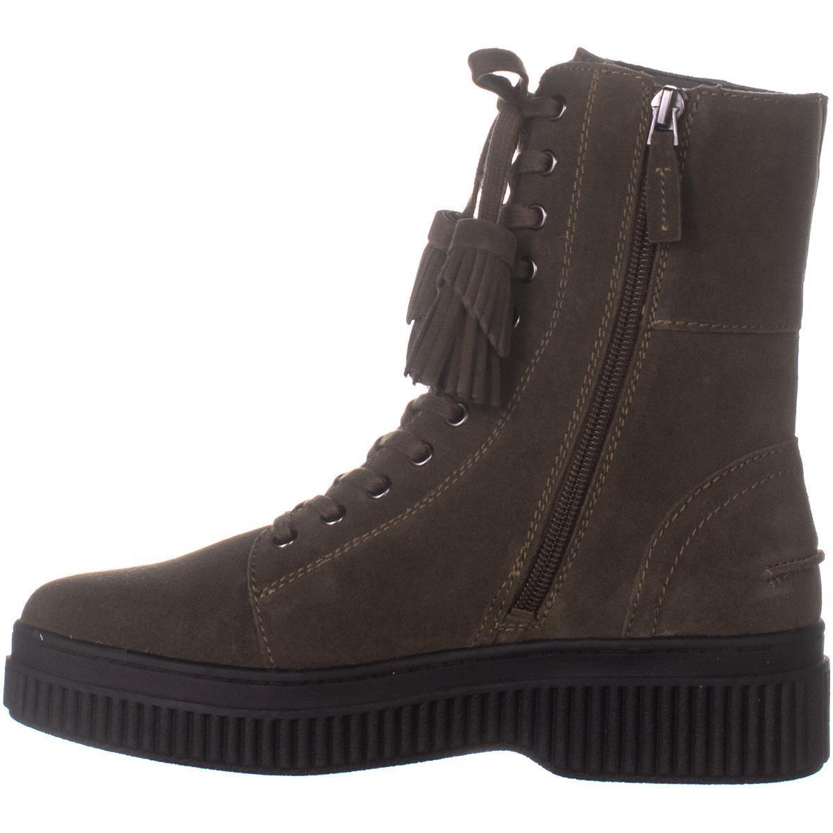 franco sarto green suede boots