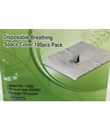 100x Disposable Face Cradle Covers for Massage Table Spa Bed Chiropracto... - $9.90