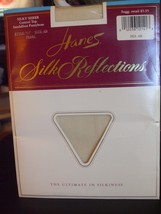 Hanes Silk Reflections Silky Sheer Control Top Pantyhose #717 - Pearl - ... - $12.25