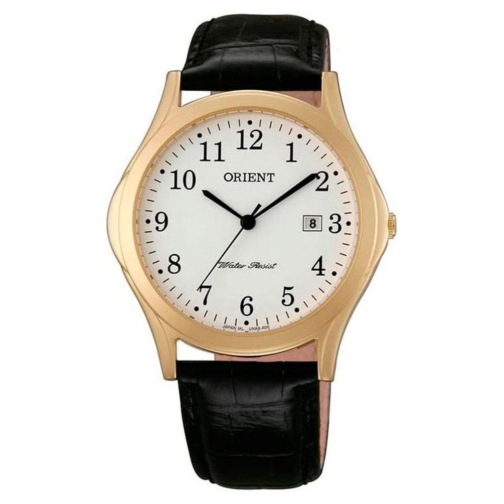 Orient Japanese Quartz Wrist Watch UNA9001W For Men - Watches