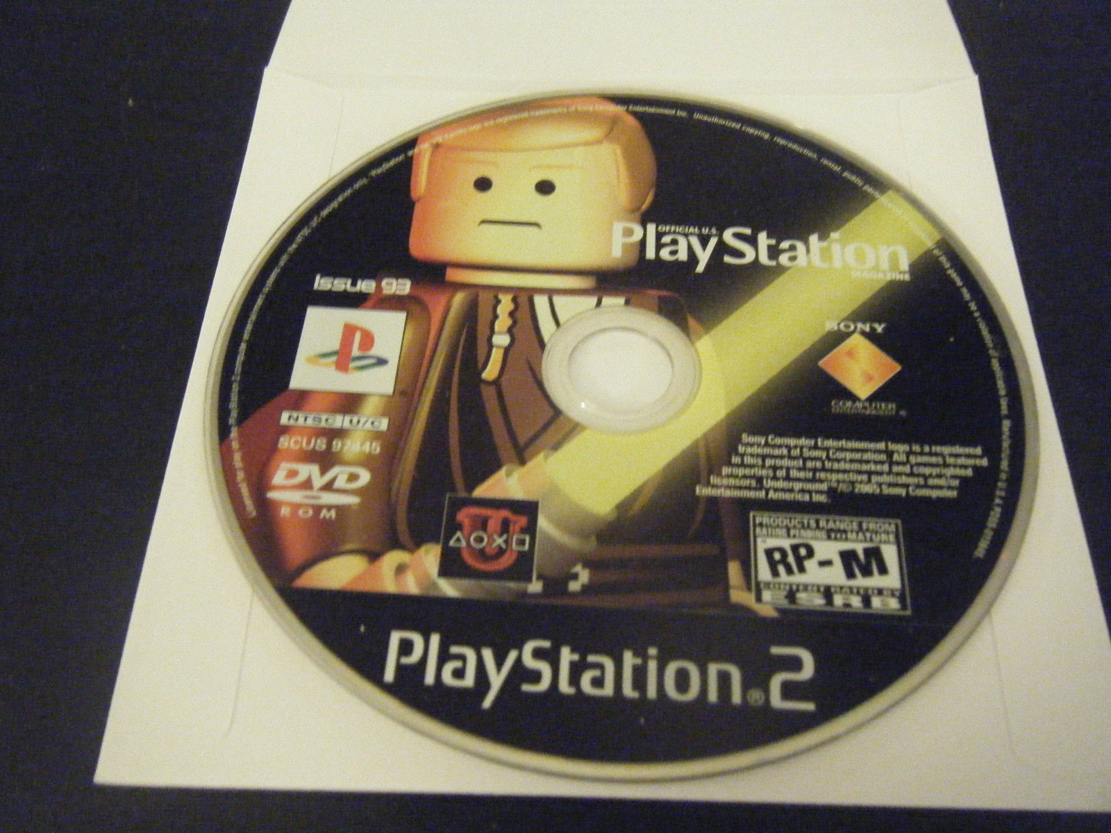 Playstation Magazine 93 Demo Disc for Playstation 2 DVDROM (2005) Disc Only Video Games
