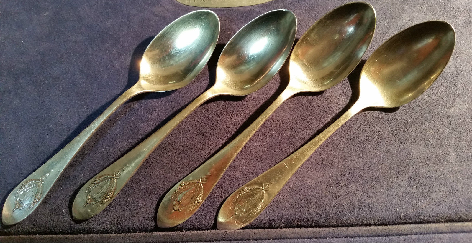 MOUNT VERNON-LUNT STERLING GUMBO SOUP SPOON S