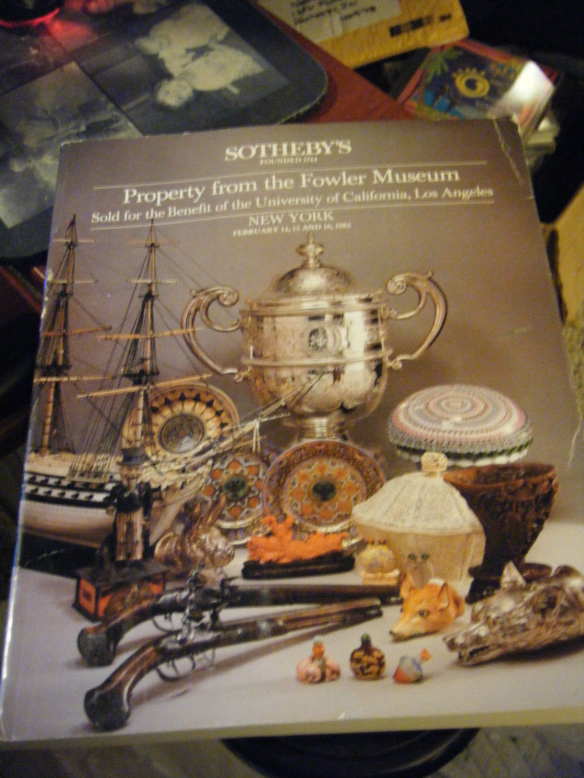 Primary image for Vintage Collectible Sotheby's Fowler Museum Property Auction (Paperback, 1985)