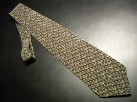 Christopher Reeves Neck Tie Collection One Michael Ciravolo Greens and Browns - $10.99