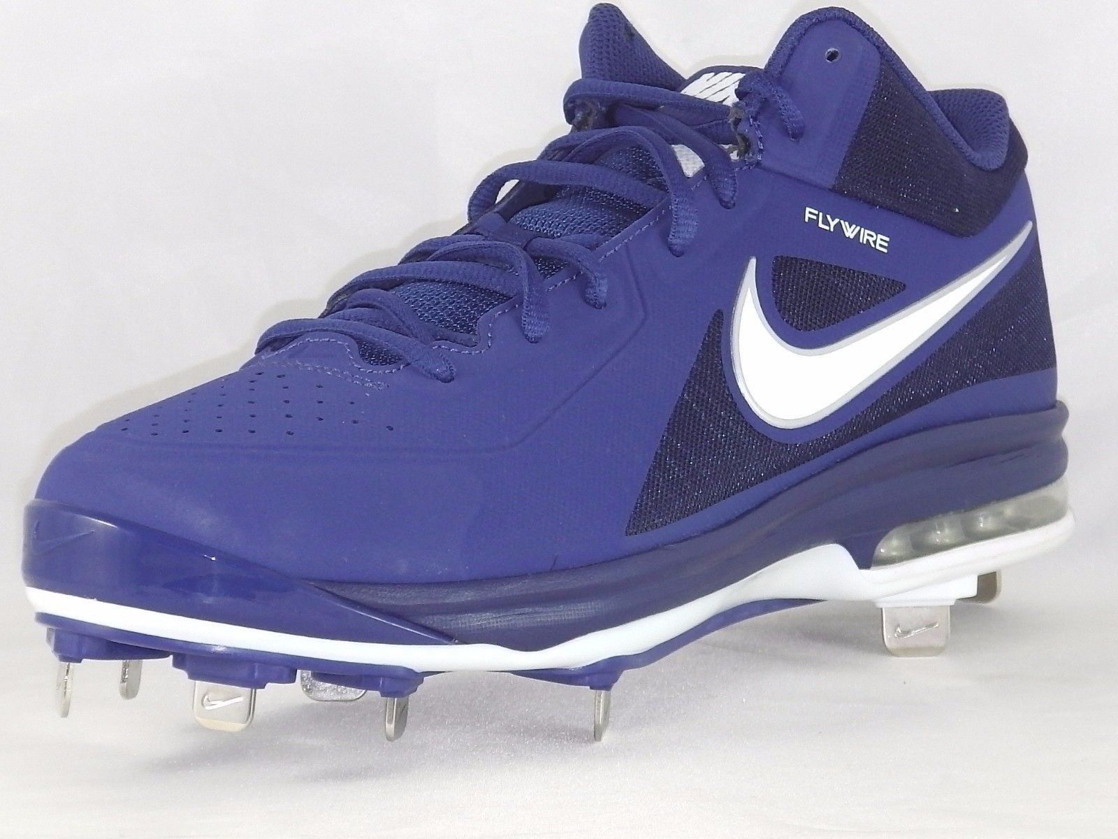 Nike Air Max MVP Elite Metal Baseball Cleats Blue/White 524957-410 Sz ...