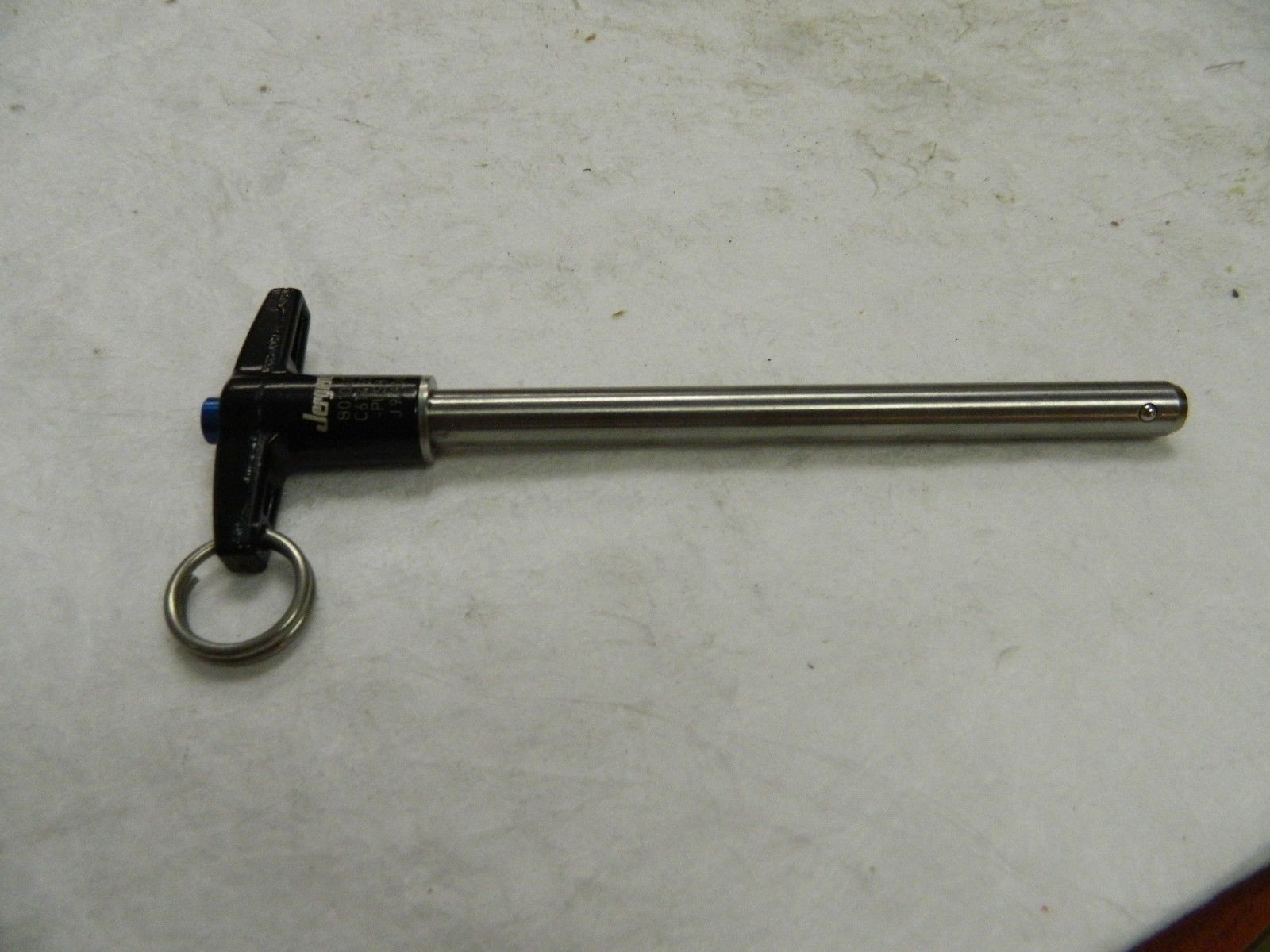 Jergens T Handle Push Button Quick Release Pin 1/2" Pin Diam Other