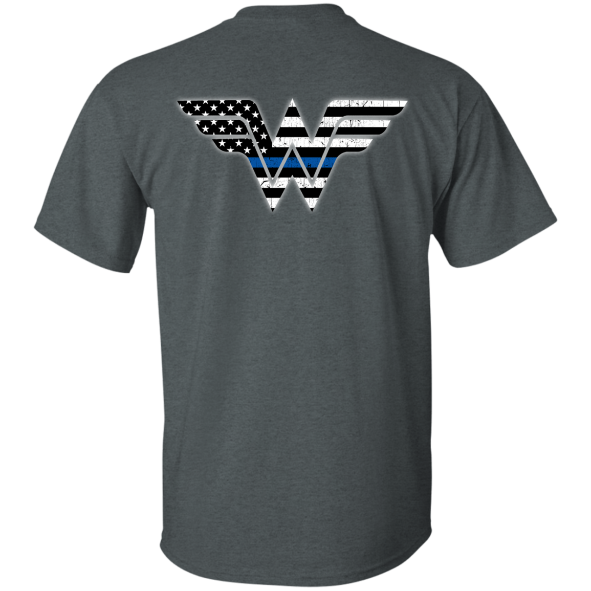 thin blue line shirt women's