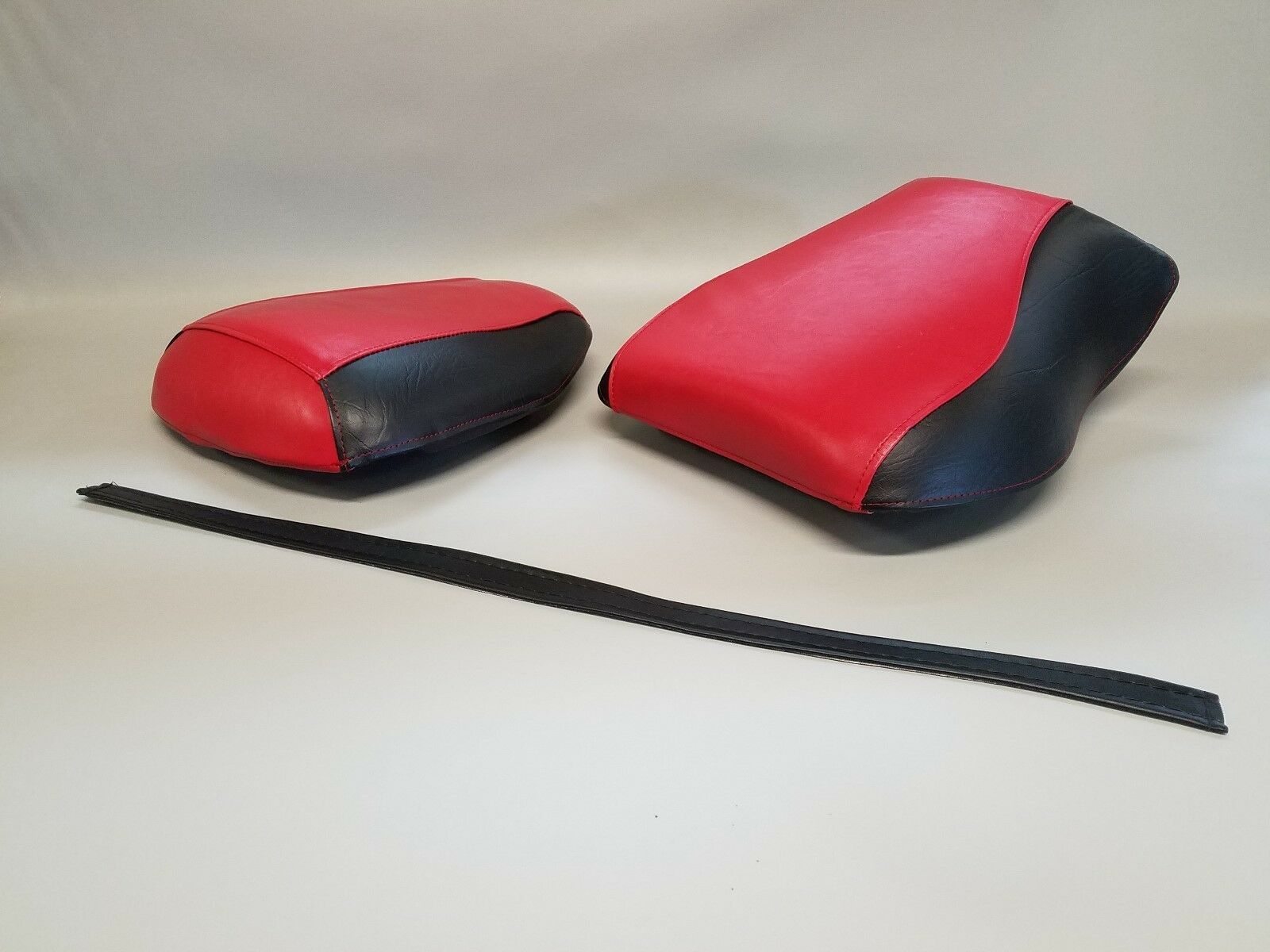 Suzuki SV Seat Cover Set SV650s 20032010 in 2tone Red & Black (ps