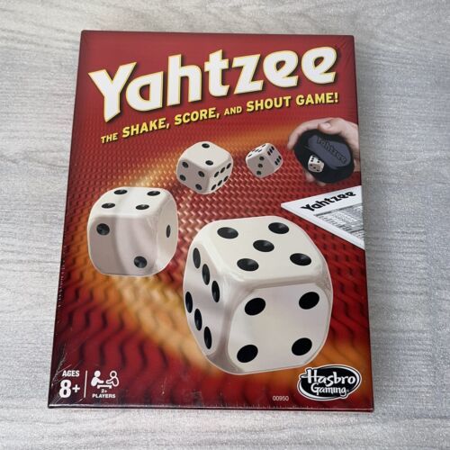 Primary image for Yahtzee Classic Hasbro Dice Board Game, New READ DESCRIPTION