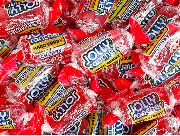 Jolly Rancher Awesome Reds Candies 12 lbs Wrapped Hard Fresh Candy