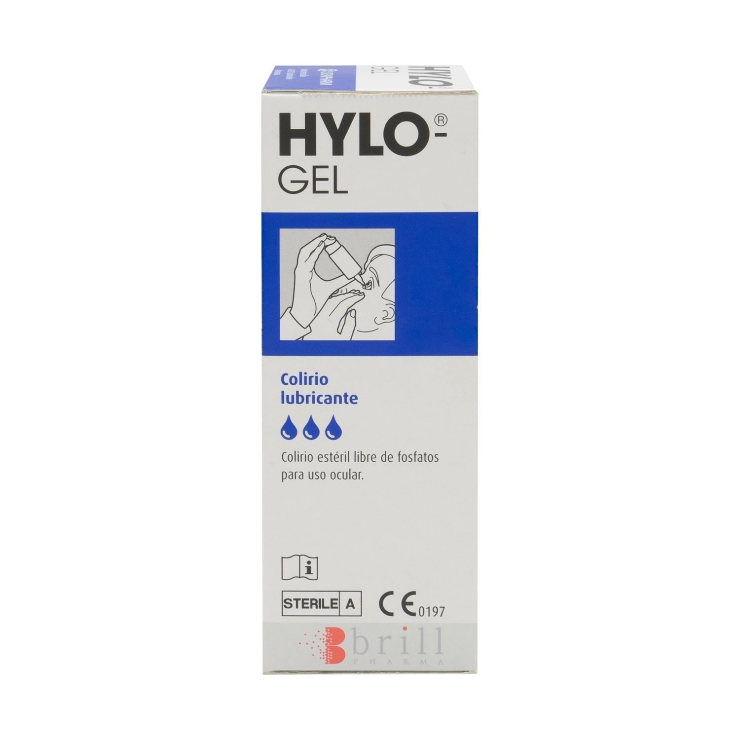 Hylo Gel Eye Drops 10ml Intensive Care Hydration for contact Lens