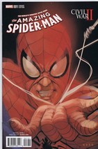 Civil War II Amazing Spider-Man #1 ORIGINAL Vintage 2016 Marvel Comics Phil Noto