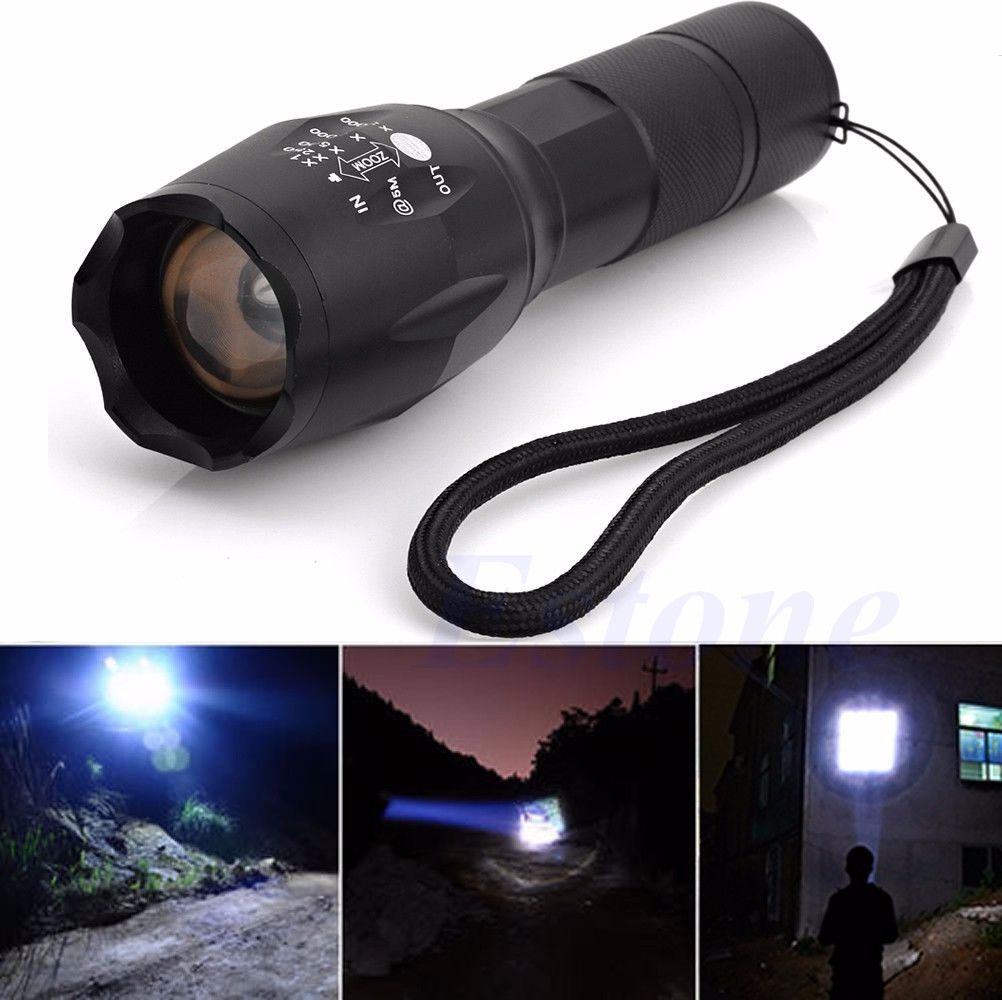 2PC 8000LM X800 Tactical Flashlight LED Military Lumens Alonefire