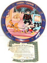 Disney Collector Plate Mickey Minnie Mouse Through Years Gala Premiere B... - $49.95