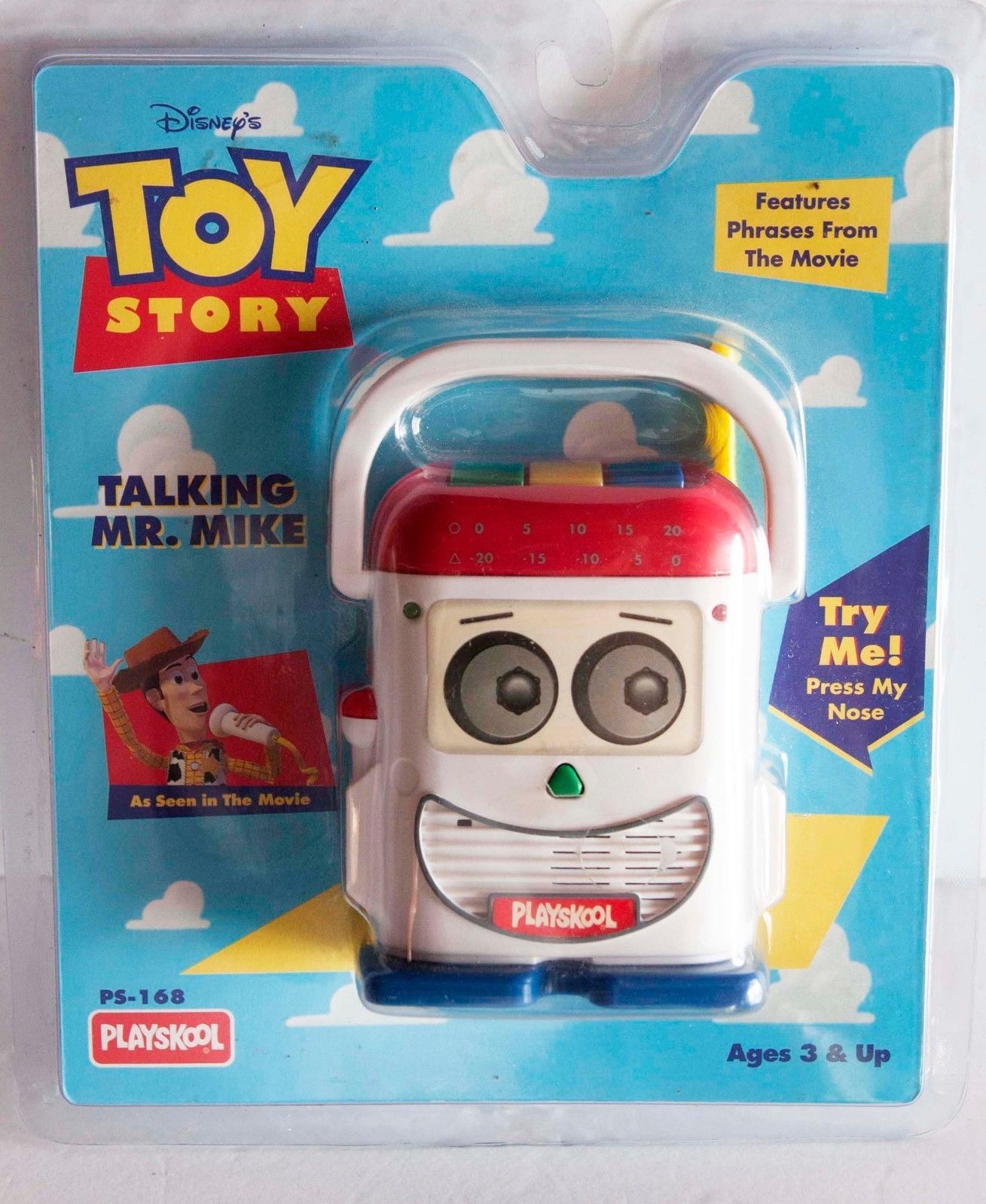 Disney Toy Story TALKING MR. MIKE - Playskool - Hasbro 1996 - PS-168 ...