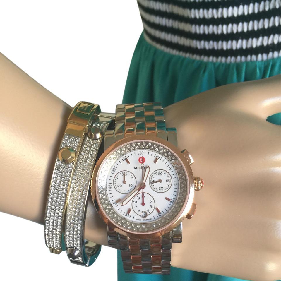 michele sport sail diamond watch