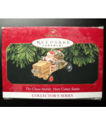 Hallmark Keepsake Christmas Ornament 1997 Claus Mobile Here Comes Santa ... - $8.99