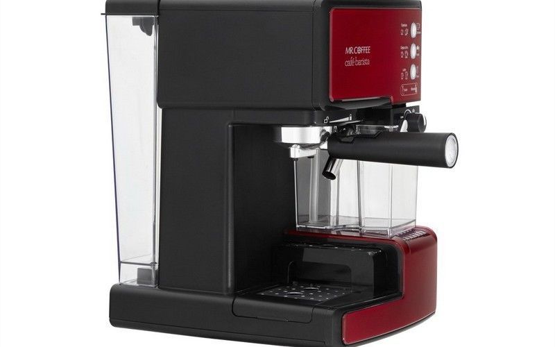 Premium Espresso Maker Coffee Machine Cappuccino Cafe Latte System Barista Red U - Espresso Machines