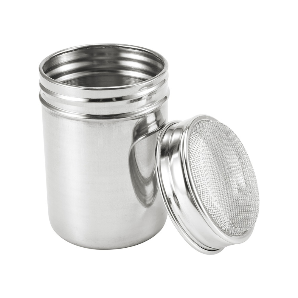 Stainless Steel Chocolate Shaker Cocoa Flour Icing Sugar Powder Coffee