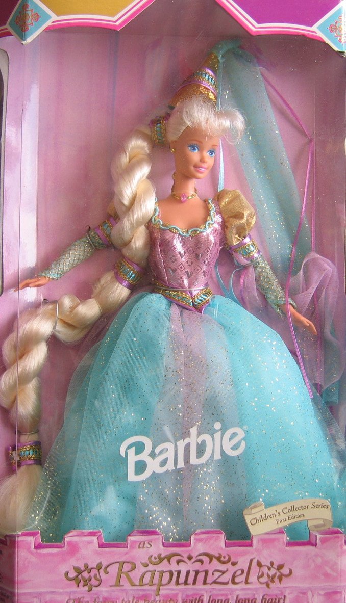 barbie rapunzel doll 1997