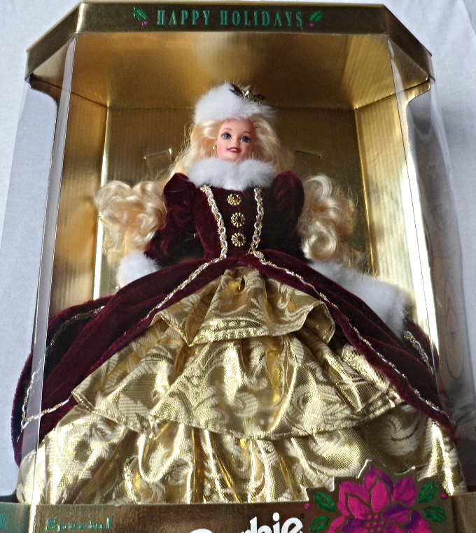 barbie christmas 1996