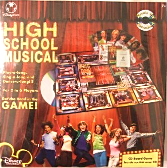 High School Musical CD Board Game [Brand New] - 1970-Now