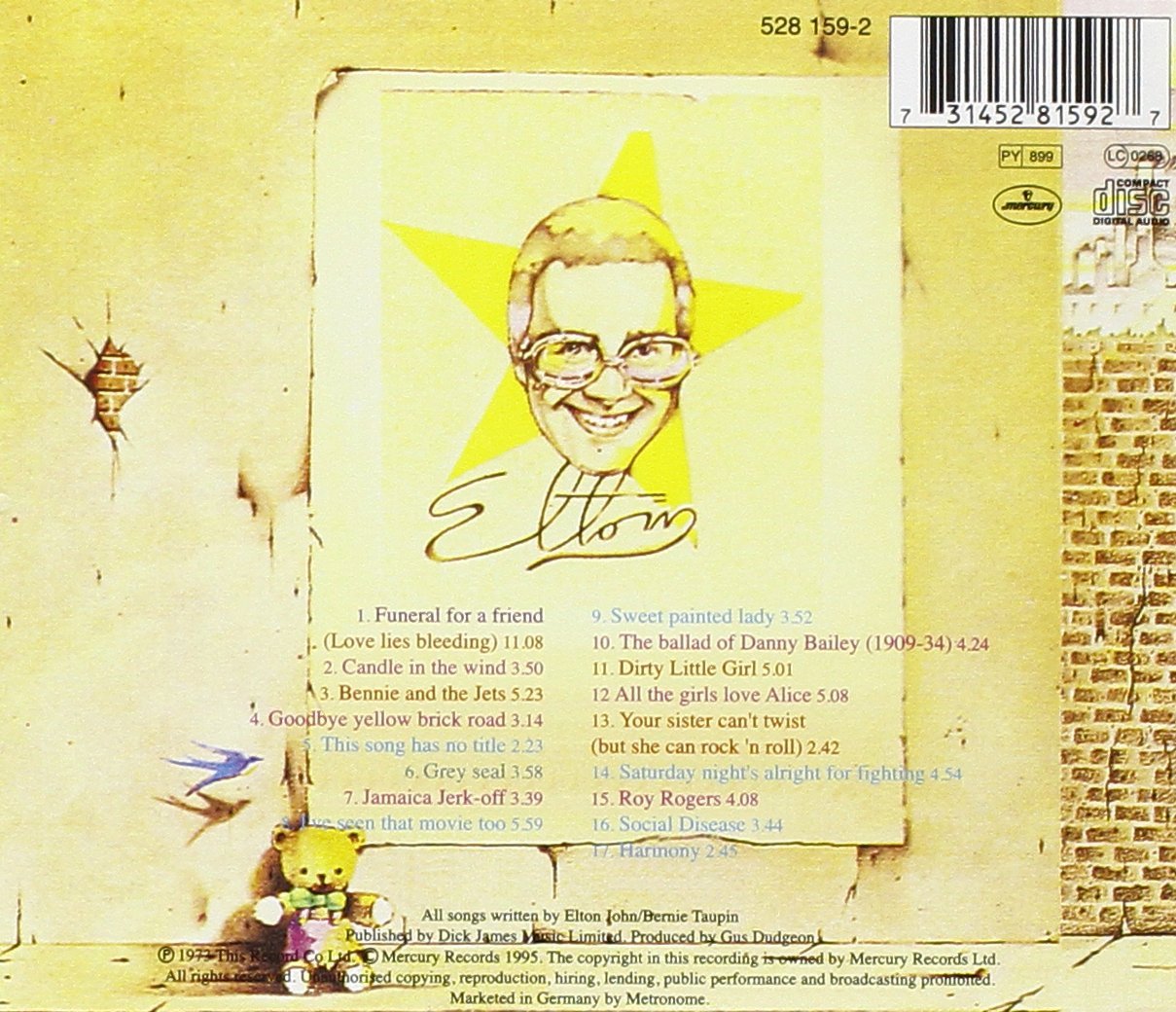 Elton John: Goodbye Yellow Brick Road [Audio CD] Elton John - Music