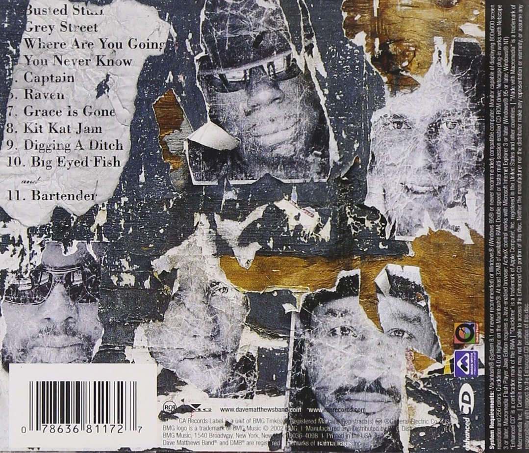 Busted Stuff [Audio CD] Dave Matthews Band Music