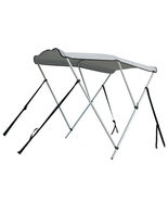New 3-Bow Portable Bimini Top Cover Sun Canopy Suit 12 -13 ft Inflatable... - $139.00