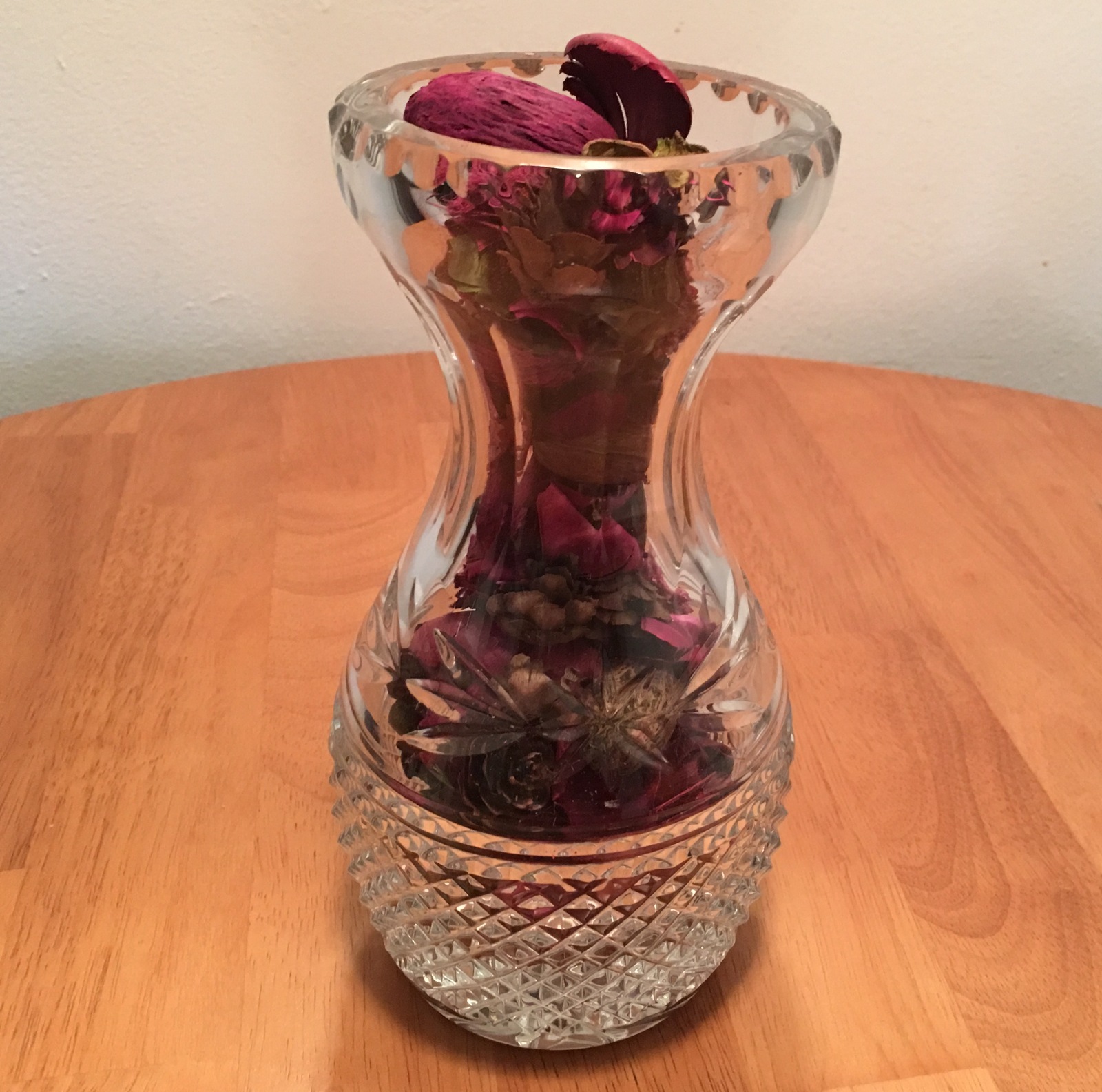 Vintage Waterford Crystal Large Collectible Vase Waterford