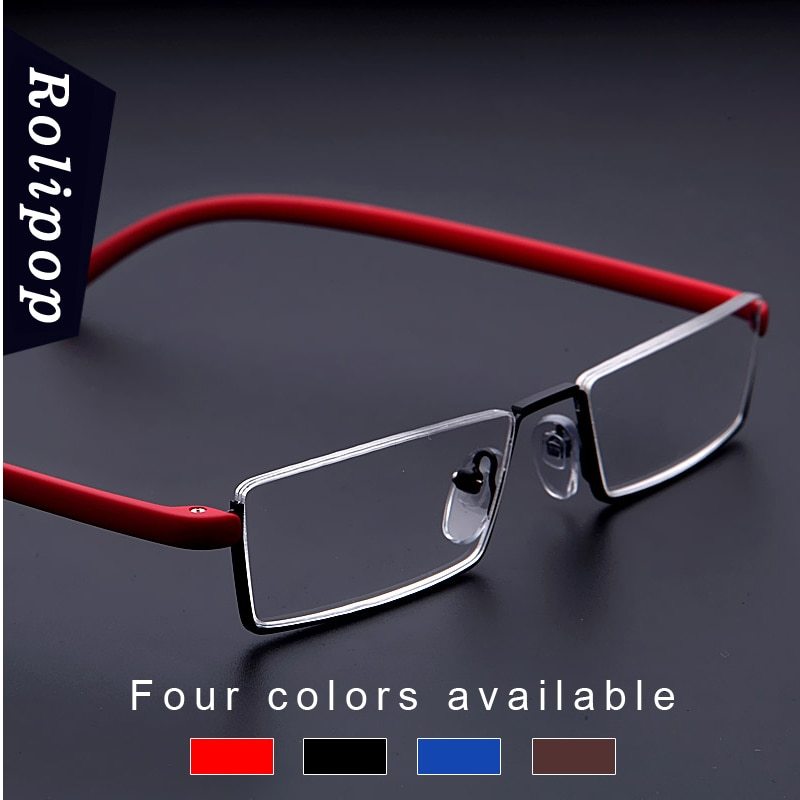 TR90 womens half frame reading glasses for men readers glasses ...