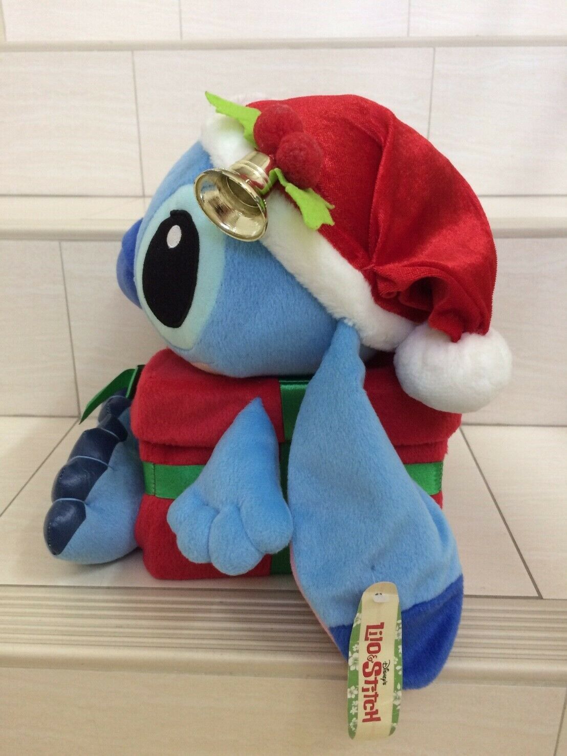 santa stitch funko