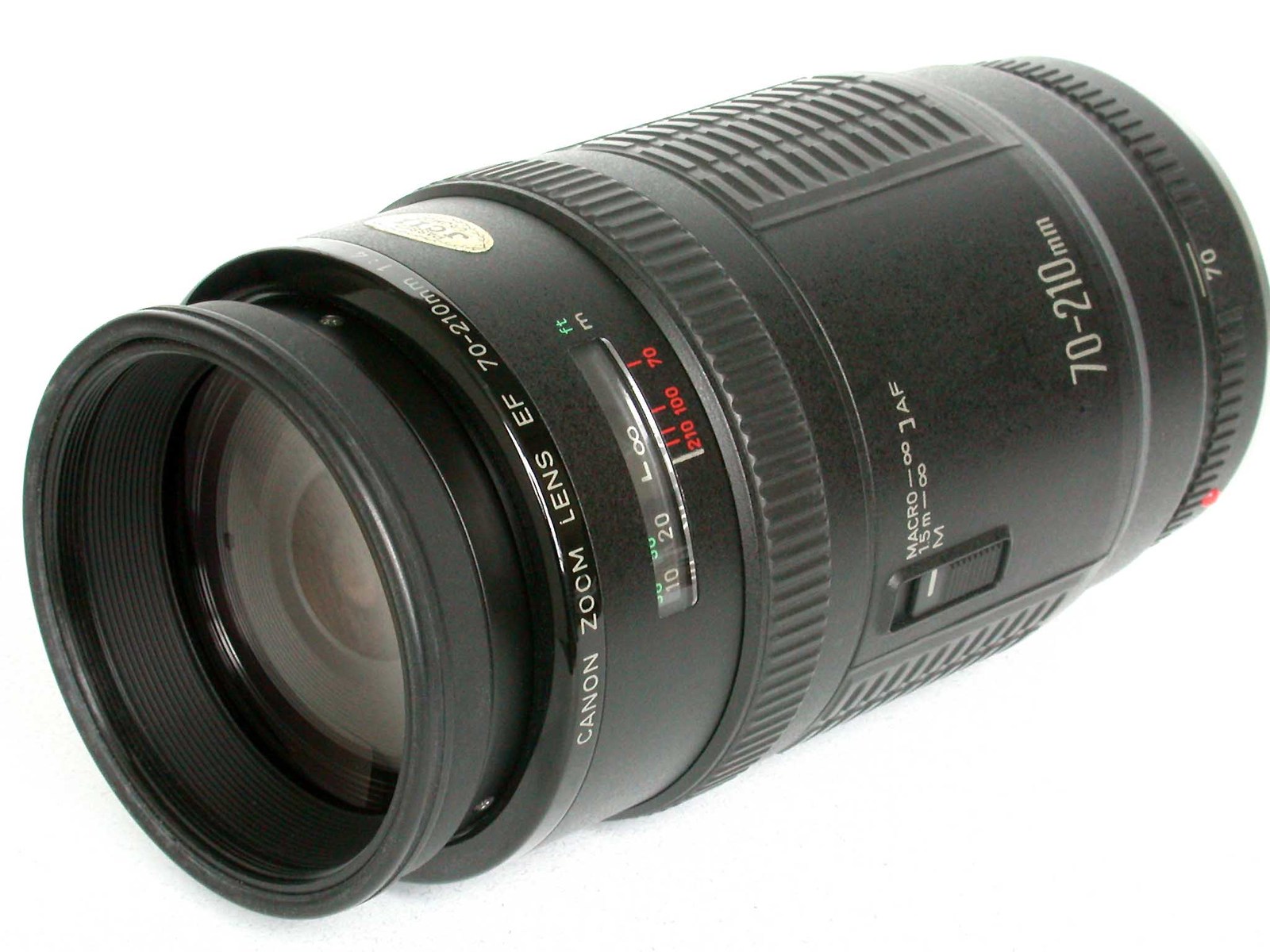 Canon EF 70-210mm f/4 Macro Telephoto Zoom Lens w Metal Mount 4 EOS