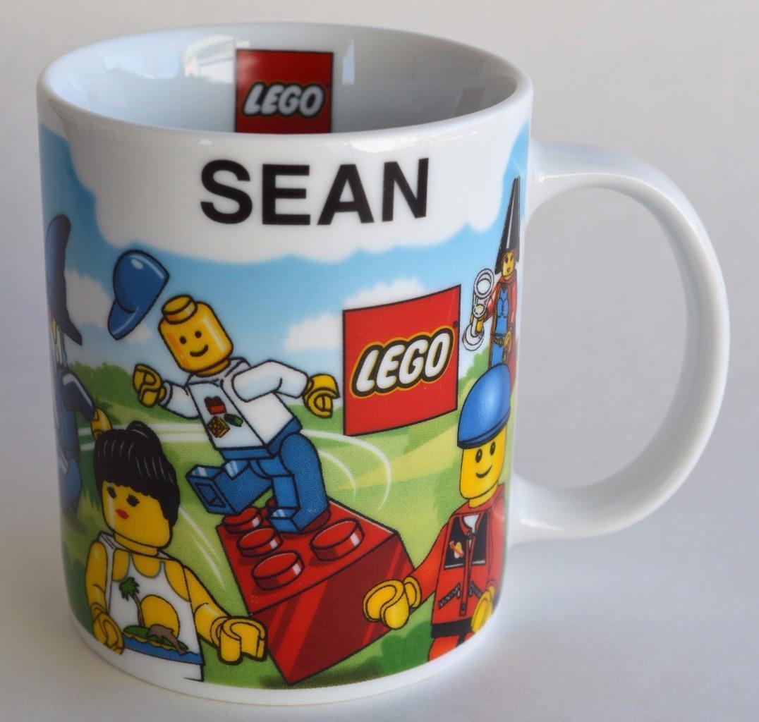 LEGO Personalized Name Sean Coffee Cup Mug Legoland California