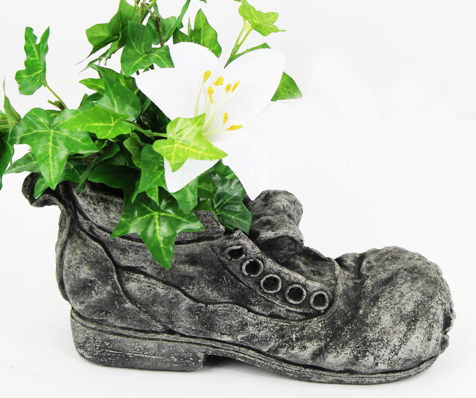 Shoe Concrete Planter Angels & Cherubs