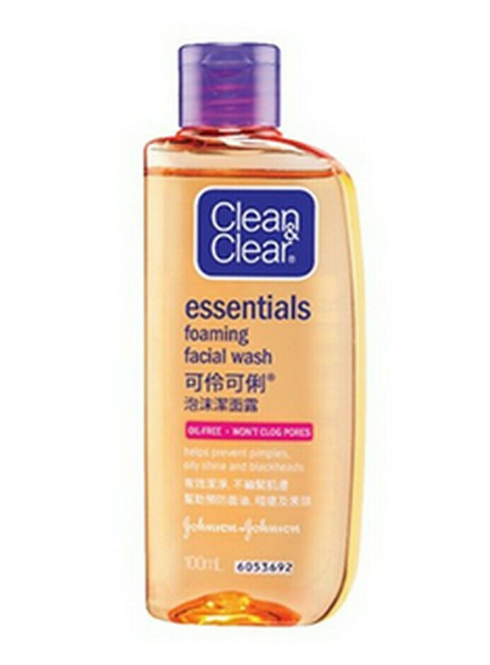 essentials foaming facial cleanser