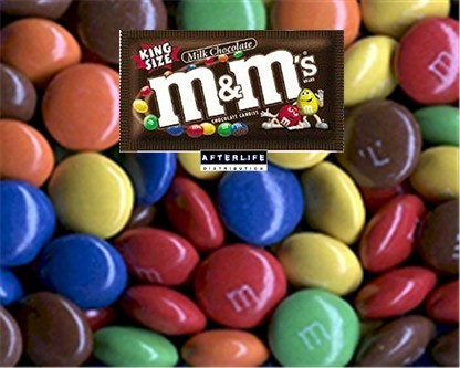 Bulk Plain M&M Chocolate Candy, Vending Machine Candy