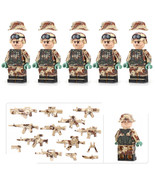 US Army Marine Corps Camouflage Soldiers Custom 5 Minifigure Sets - $15.68