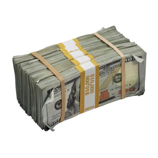 Replica Prop Money 5000 5 stacks of 10s on Storenvy