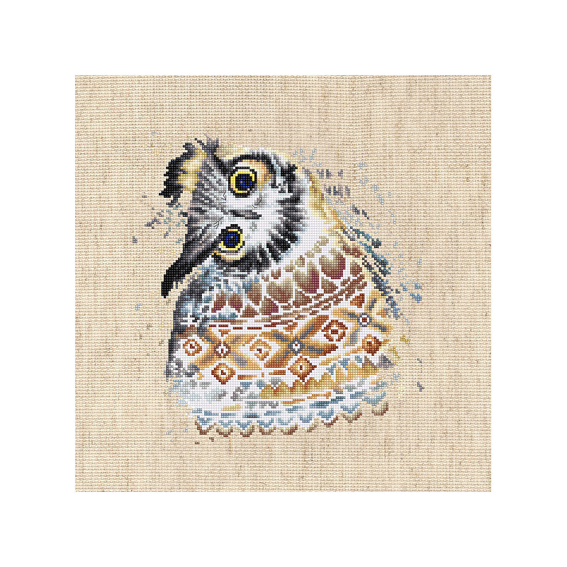 Download Cross Stitch Kit Luca-S The Owl - Kits