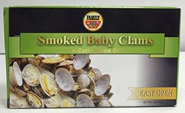 Family Smoked Baby Clams 3oz - 6 Packs - $44.55