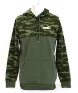 Puma Green Camouflage Camo Hooded Sweatshirt Pullover Hoodie Men&#39;s NWT - $59.99