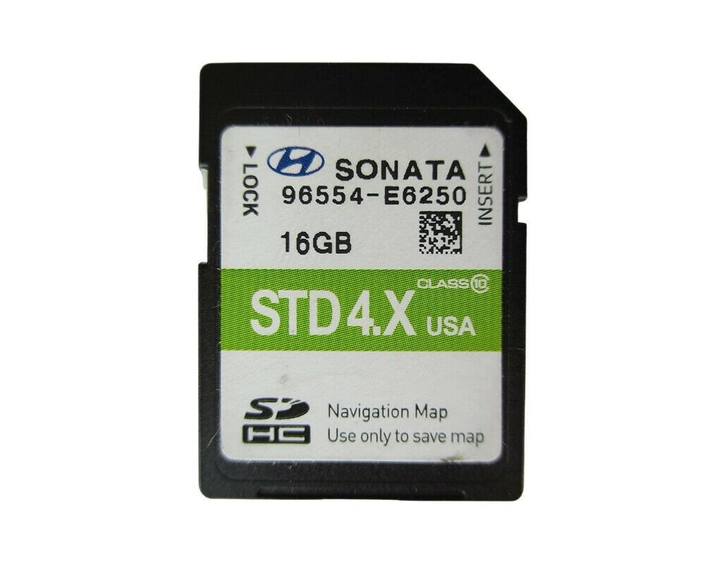 2016 2017 HYUNDAI SONATA HYBRID NAVIGATION SD CARD MAP GPS OEM 96554