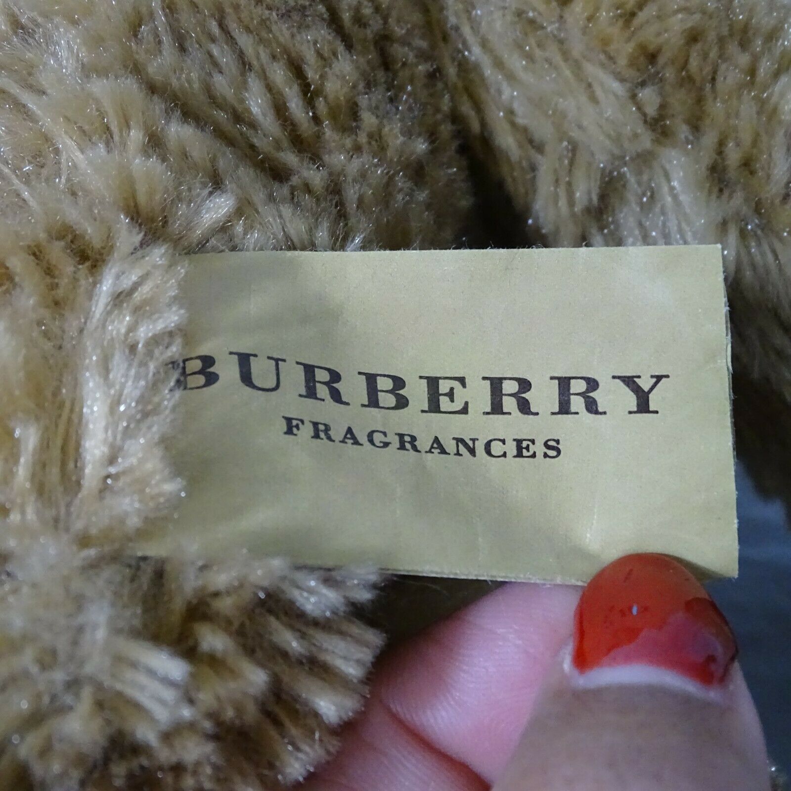 burberry stuffed animal