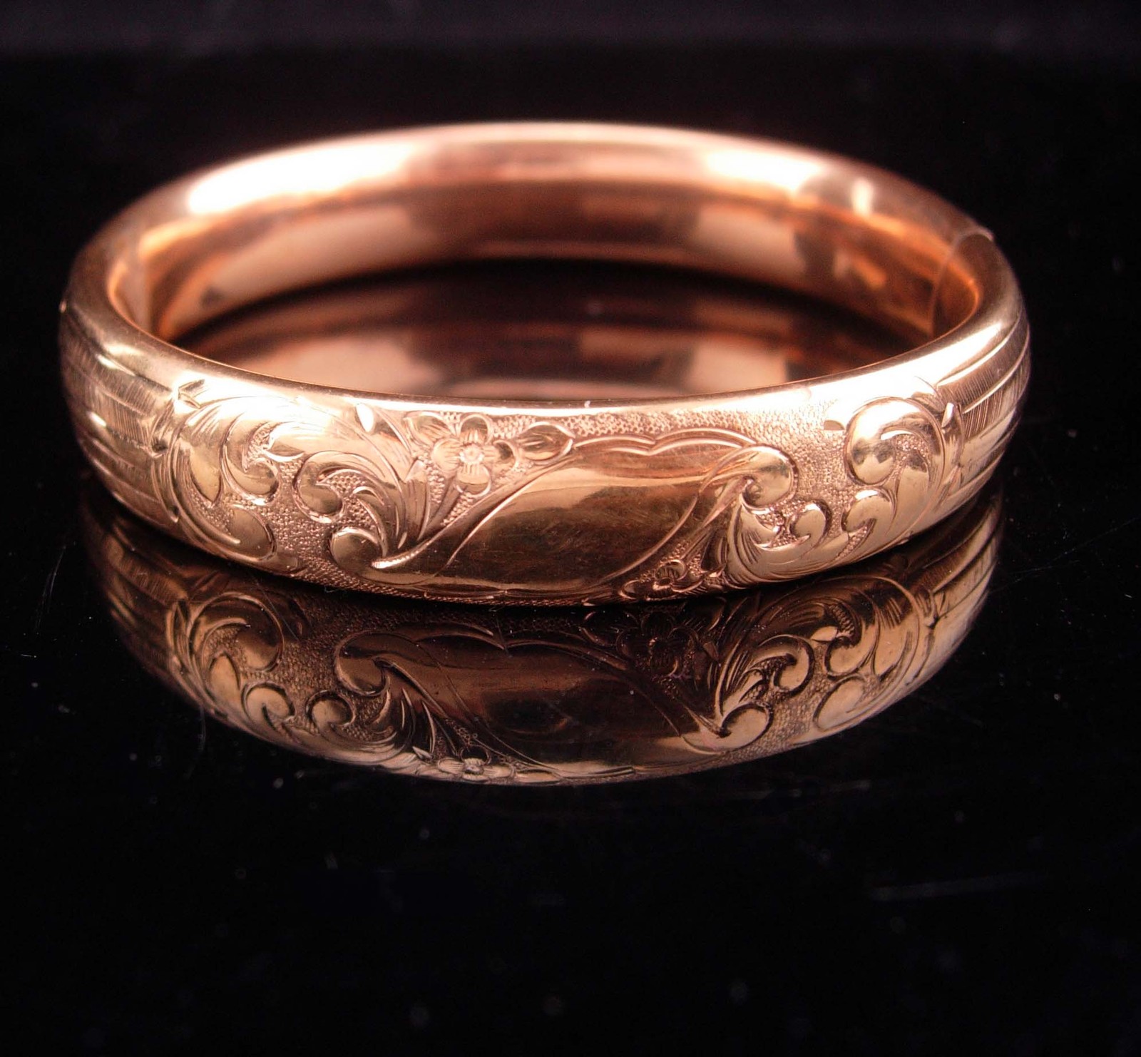 1900s Victorian bracelet / rose gold filled bracelet / antique bracelet