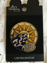 Disney Pin Dca August 2001 Artist Choice Grizzly Bear Peak Stained Glass Le - $12.55