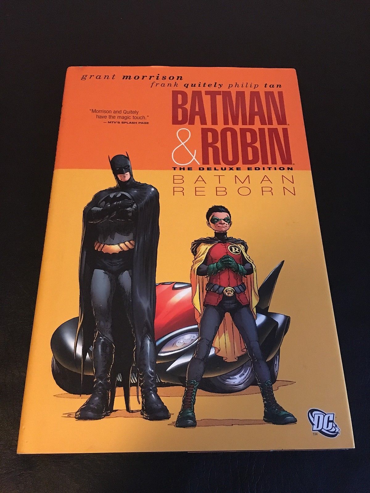 BATMAN & ROBIN BATMAN REBORN DELUXE EDTION HARDCOVER GRANT MORRISON DC