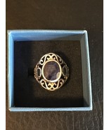 .925 Sterling Silver Blue Sapphire &amp; Blue Topaz 6.74 CTW Ring Size 7 - $65.95